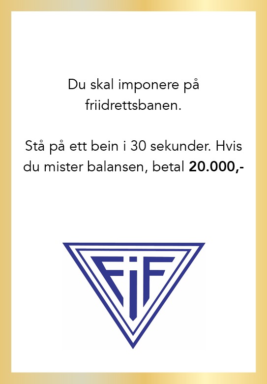 Spørsmålskort Stjernen Hockey — Fredrikstadspillet