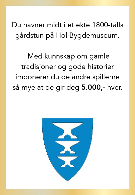 Spørsmålskort Hallingdalspelet
