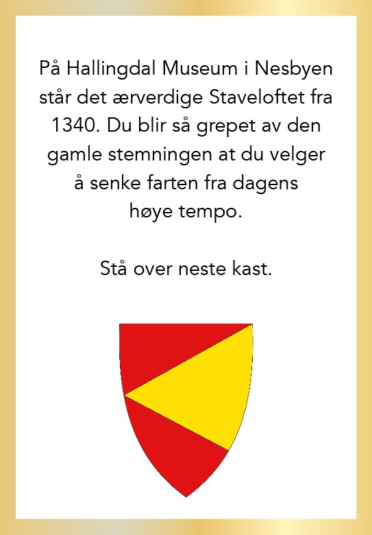 Spørsmålskort Hallingdalspelet
