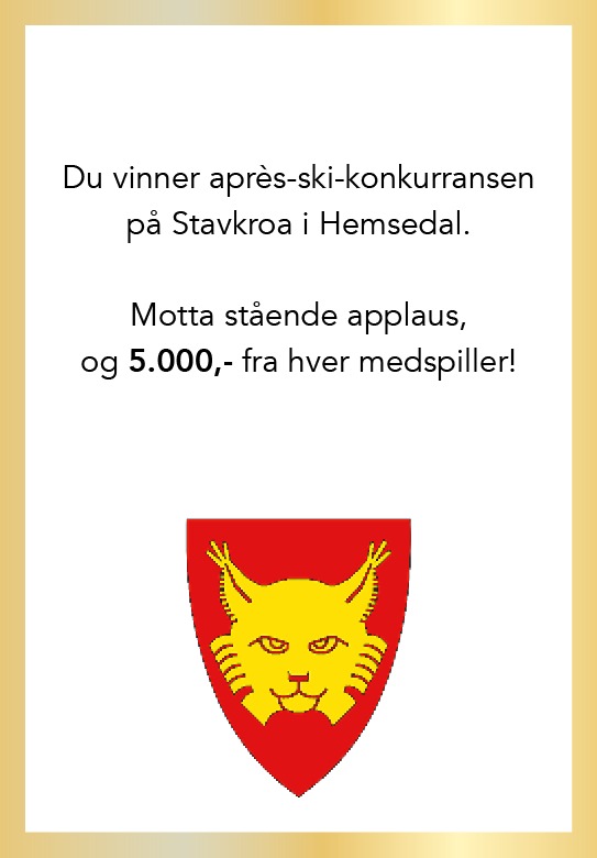 Spørsmålskort Hallingdalspelet