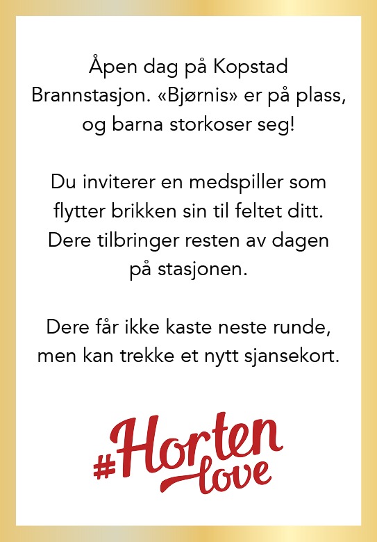 Spørsmålskort Horten Seilforening — Hortenspillet