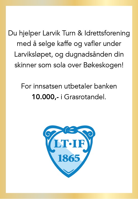Spørsmålskort Larvik kommunevåpen — Larvikspillet