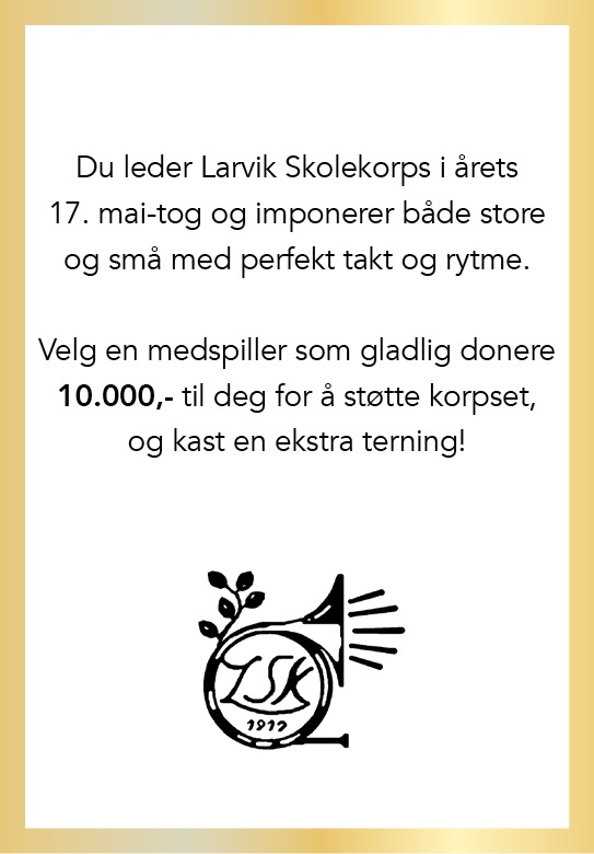 Spørsmålskort Larvik kommunevåpen — Larvikspillet